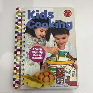 Klutz Kids Cooking 1987 Spiral Cookbook A Very Slightly Messy Manual